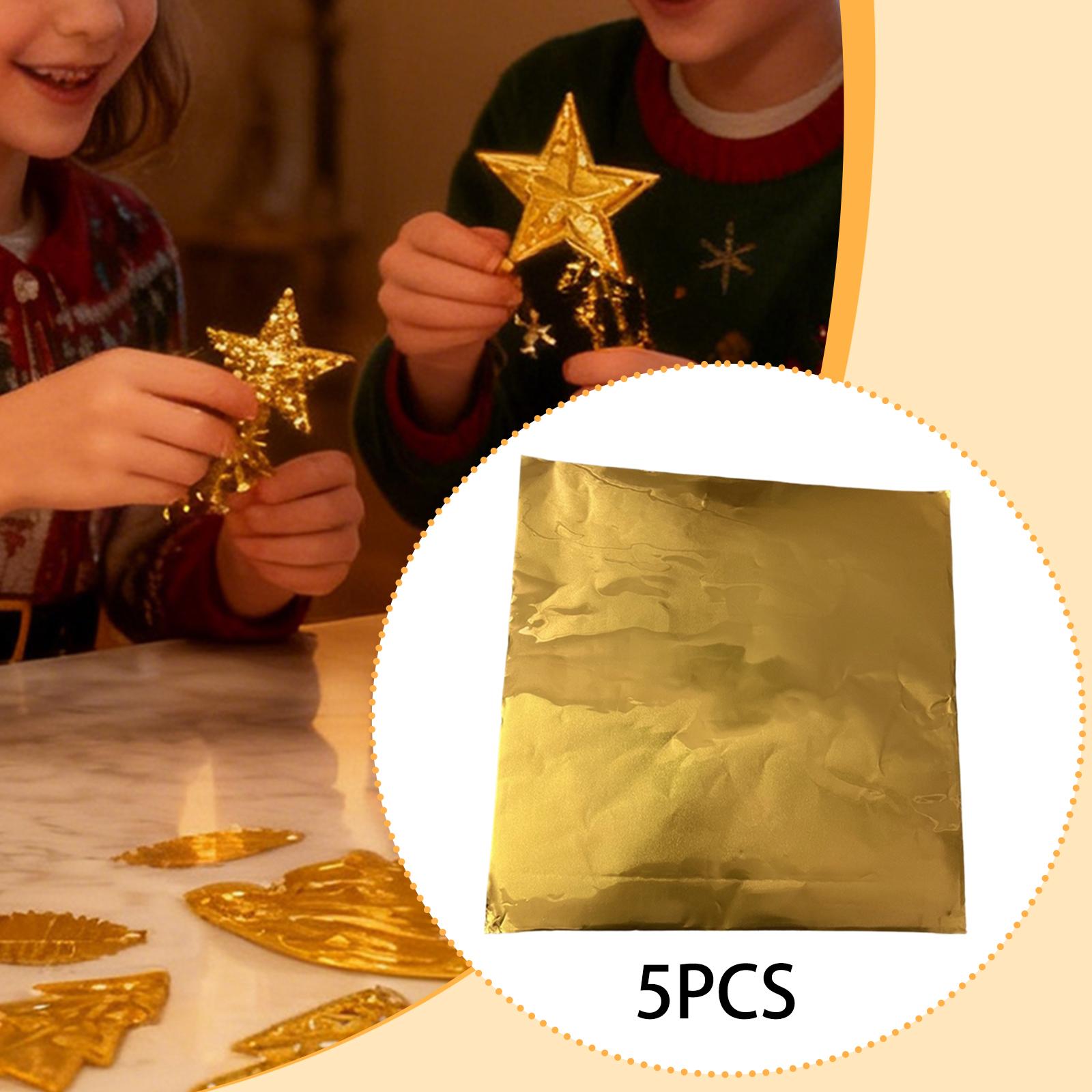 Art Craft Workshop - Aluminum Foil Paper Sheets Stencil Crafts