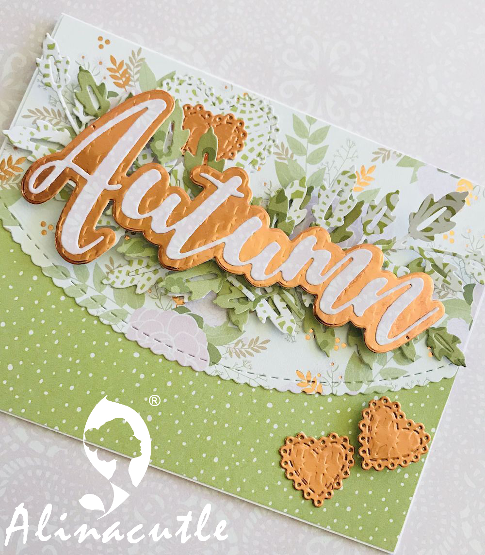 Art And Craft Autumn - METAL CUTTING DIES cut AlinaCraft shadow