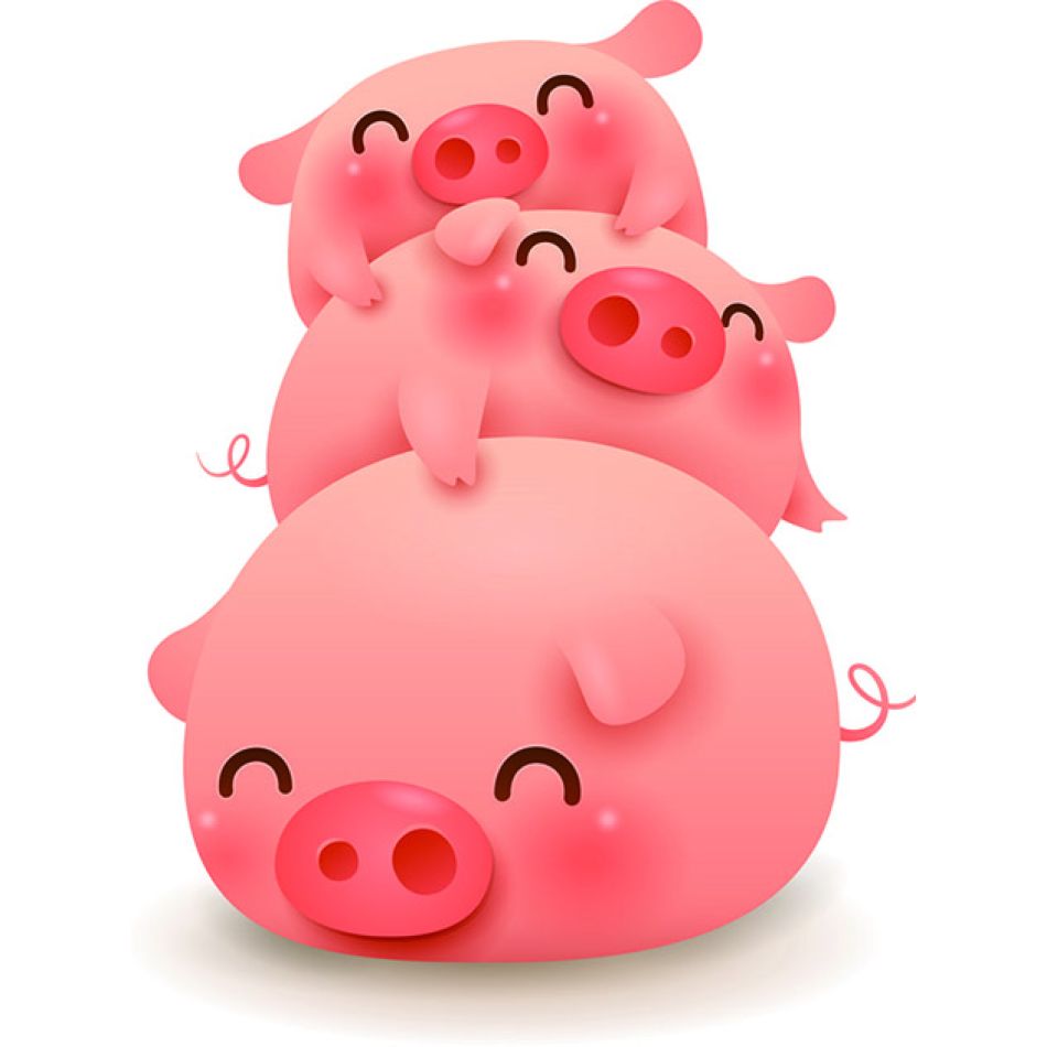 Art Craft Gift Ideas - RUOPOTY Three Little Pigs 5d Diamond