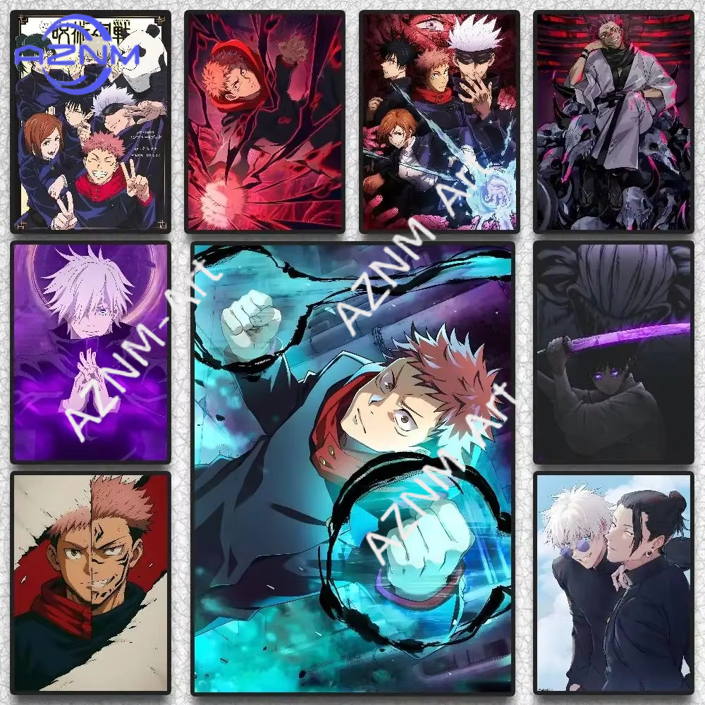 Art Craft Animals - 1pc Jujutsu Kaisen Painting Home Living