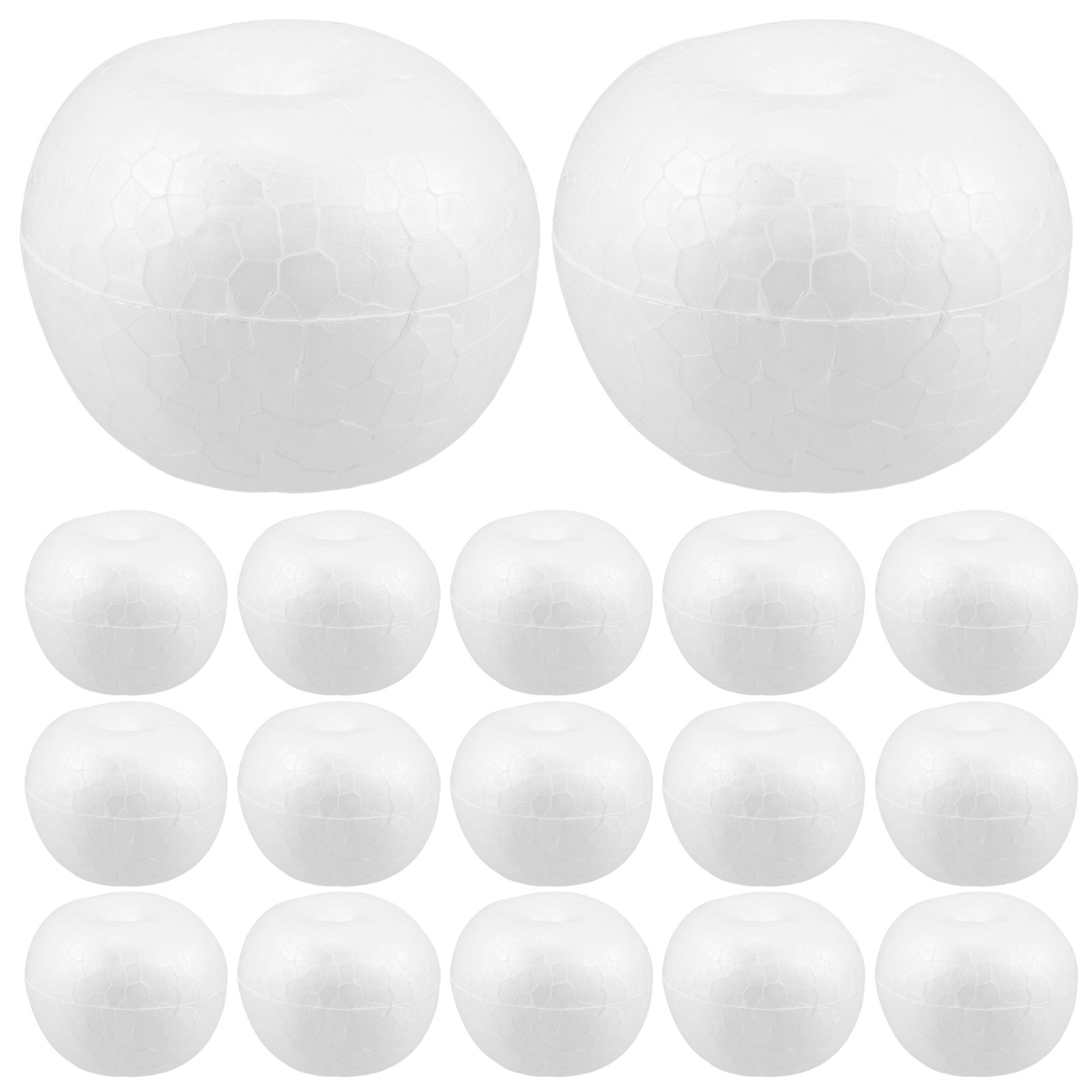 Art Craft Holiday - 20Pcs White Foam Fruit DIY Painting