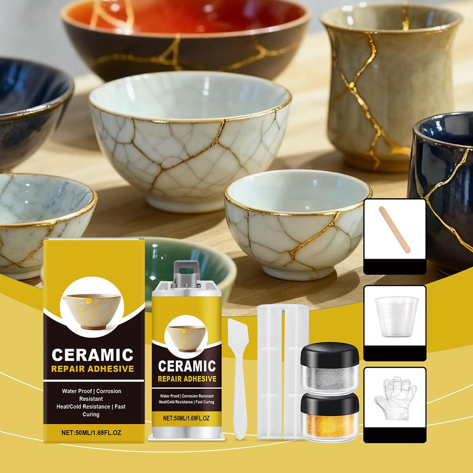 Japanese Pottery Gold Repair K – Art Craft Workshop Bewertung und Preis