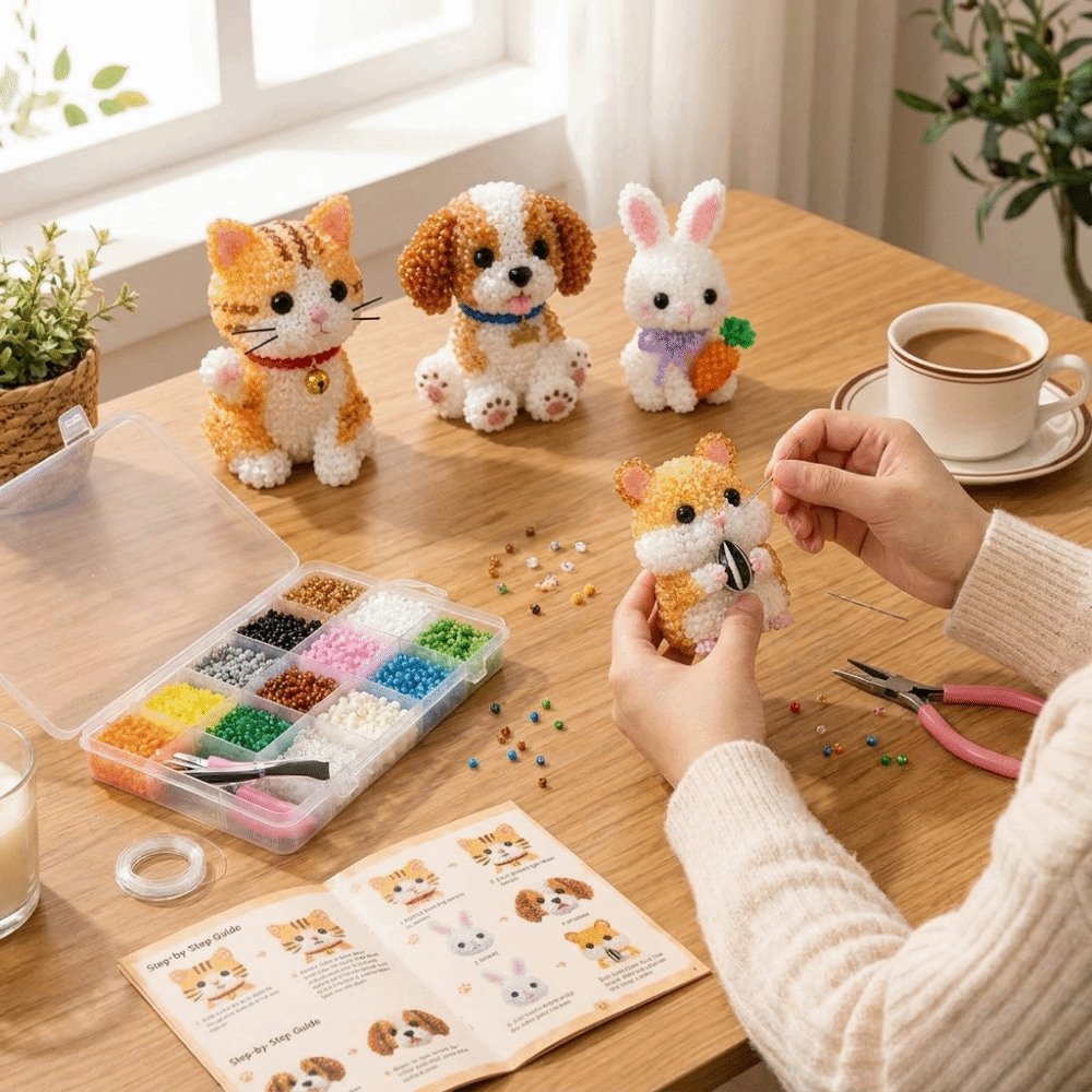 Handmade DIY Animal Bead Embro – Art Craft Animals Bewertung und Preis