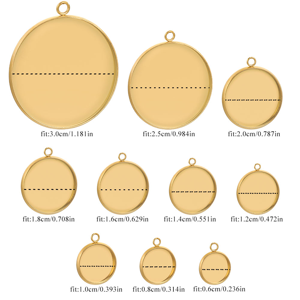 10 Pcs Golden Stainless Steel  – Art Craft Making Bewertung und Preis