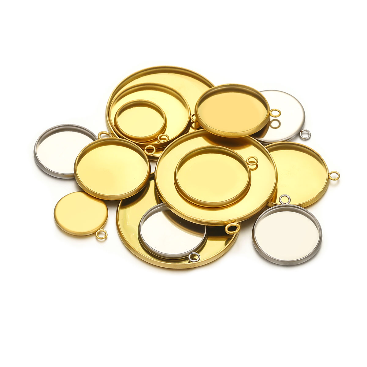 10 Pcs Golden Stainless Steel  – Art Craft Making Bewertung und Preis
