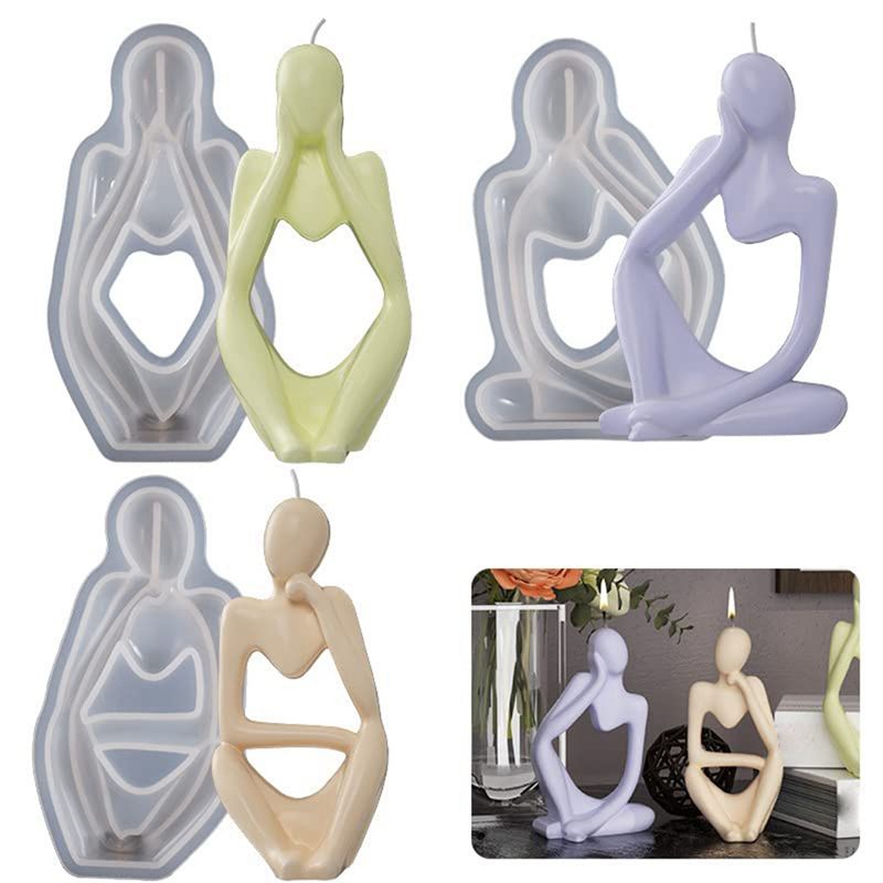AA73 3 PCS Art Thinker Silicon – Art Craft Description Bewertung und Preis