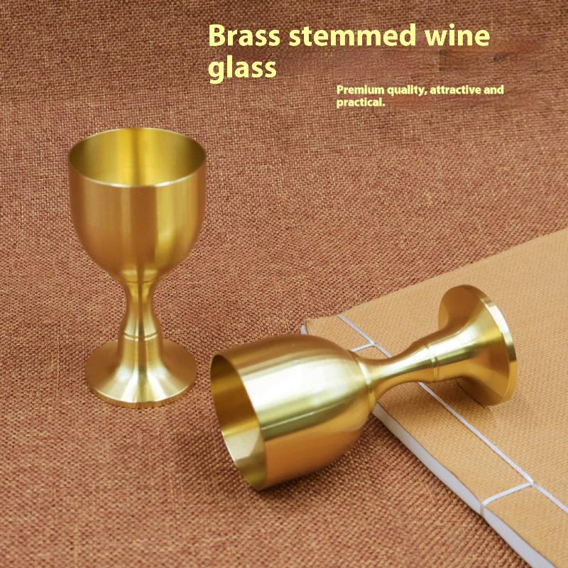 1PC Brass Wine Glass Restauran – Art Craft Activity Bewertung und Preis