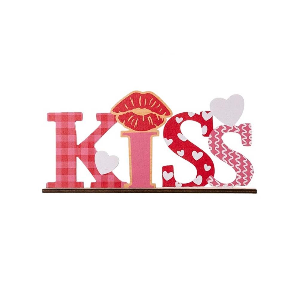 LOVE KISS Love Wood Knot Ornam – Art And Craft Valentine Bewertung und Preis