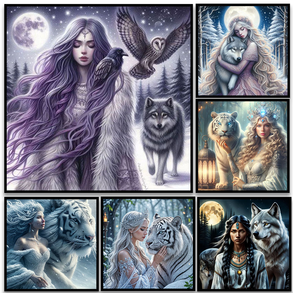 5D DIY Diamond Painting: Woman – Art Craft Lion Bewertung und Preis
