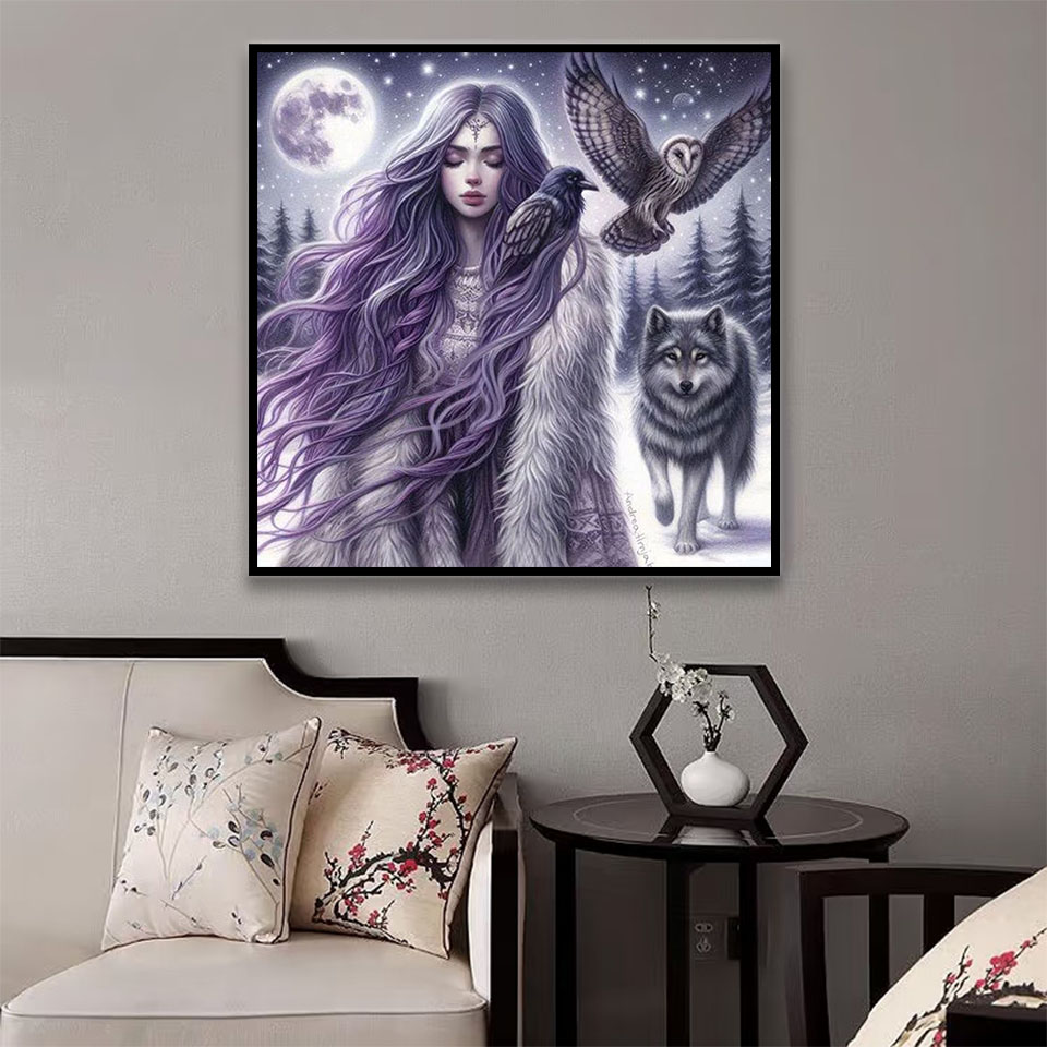 5D DIY Diamond Painting: Woman – Art Craft Lion Bewertung und Preis