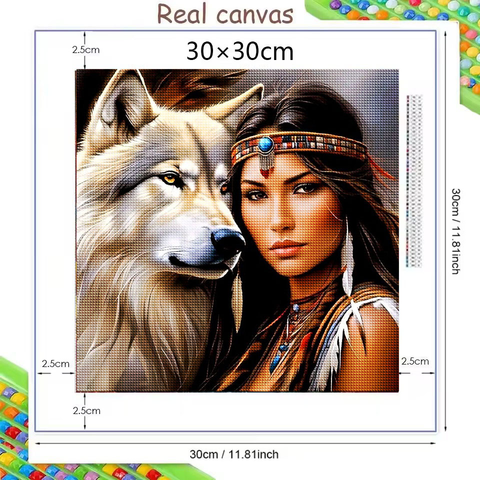 5D DIY Diamond Painting: Woman – Art Craft Lion Bewertung und Preis