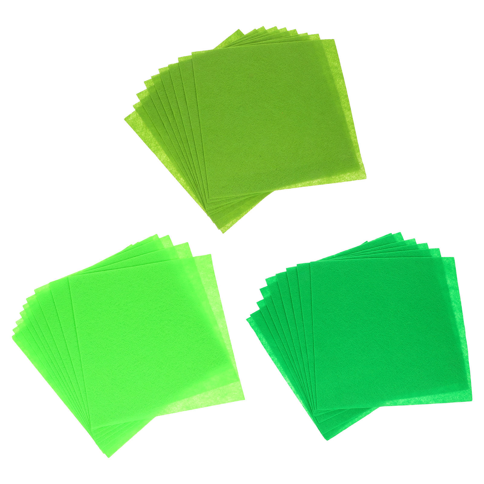 30Pcs Green Felt Sheets Thick  – Art And Craft Autumn Bewertung und Preis