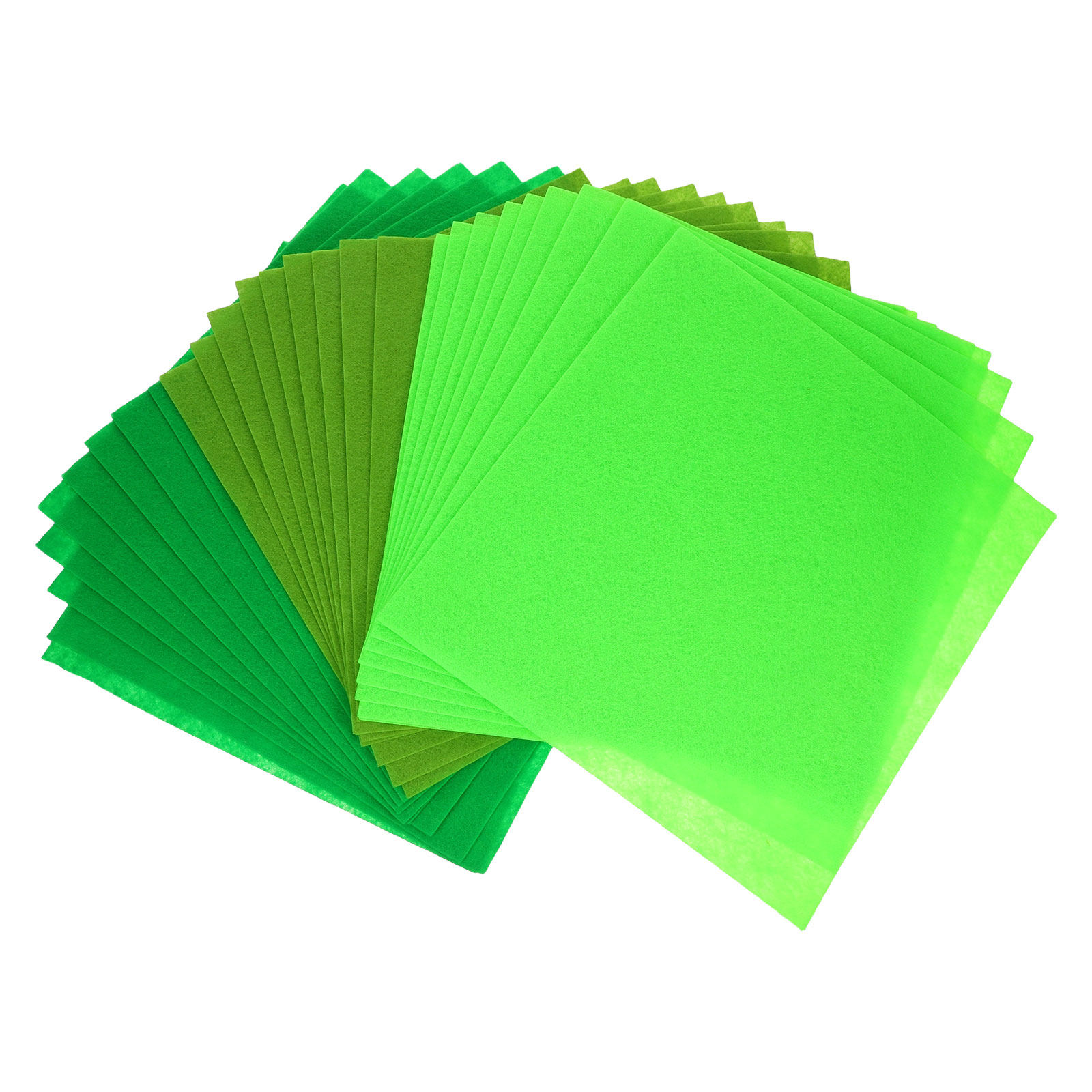 30Pcs Green Felt Sheets Thick  – Art And Craft Autumn Bewertung und Preis