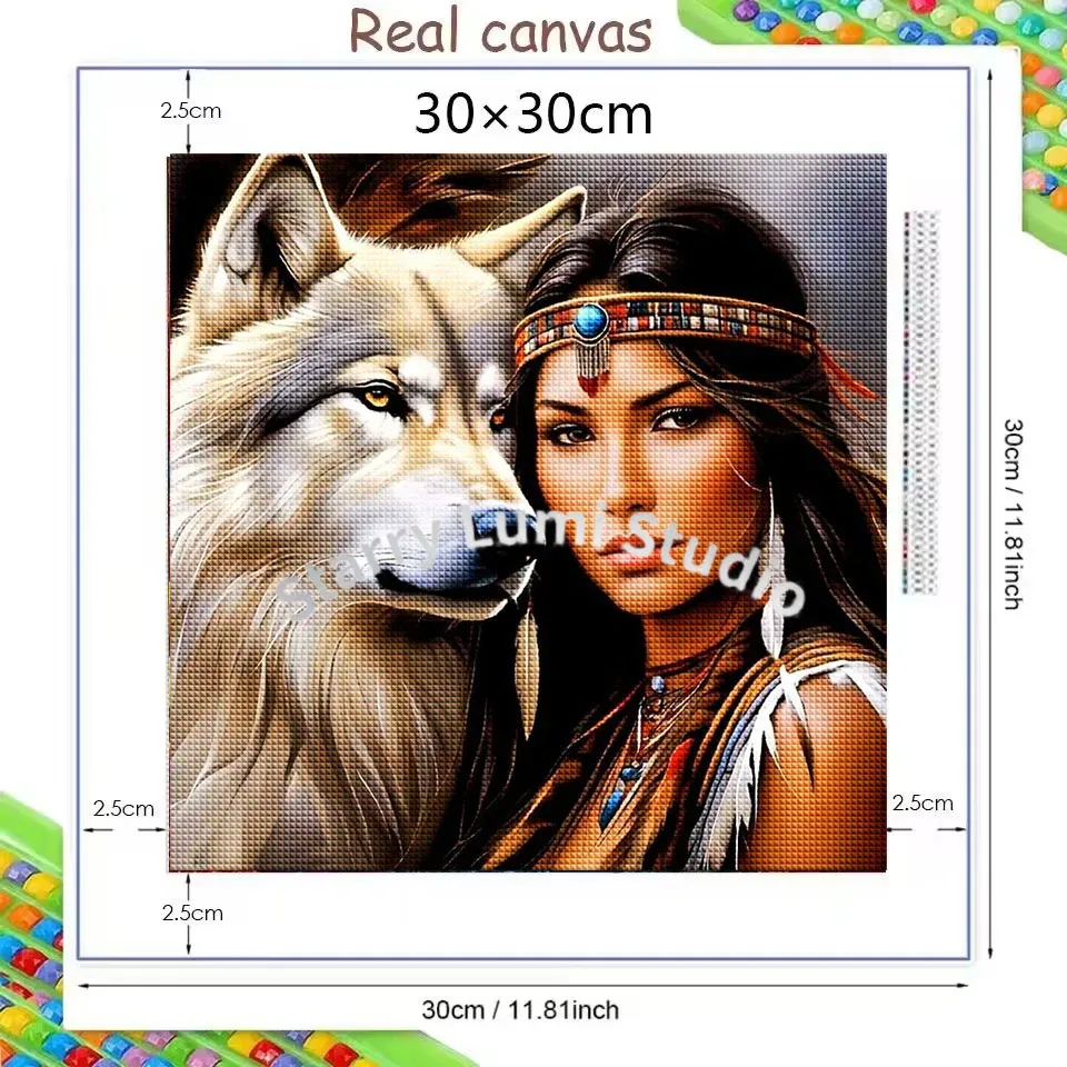 5D DIY Diamond Painting: Woman – Art Craft Lion Bewertung und Preis