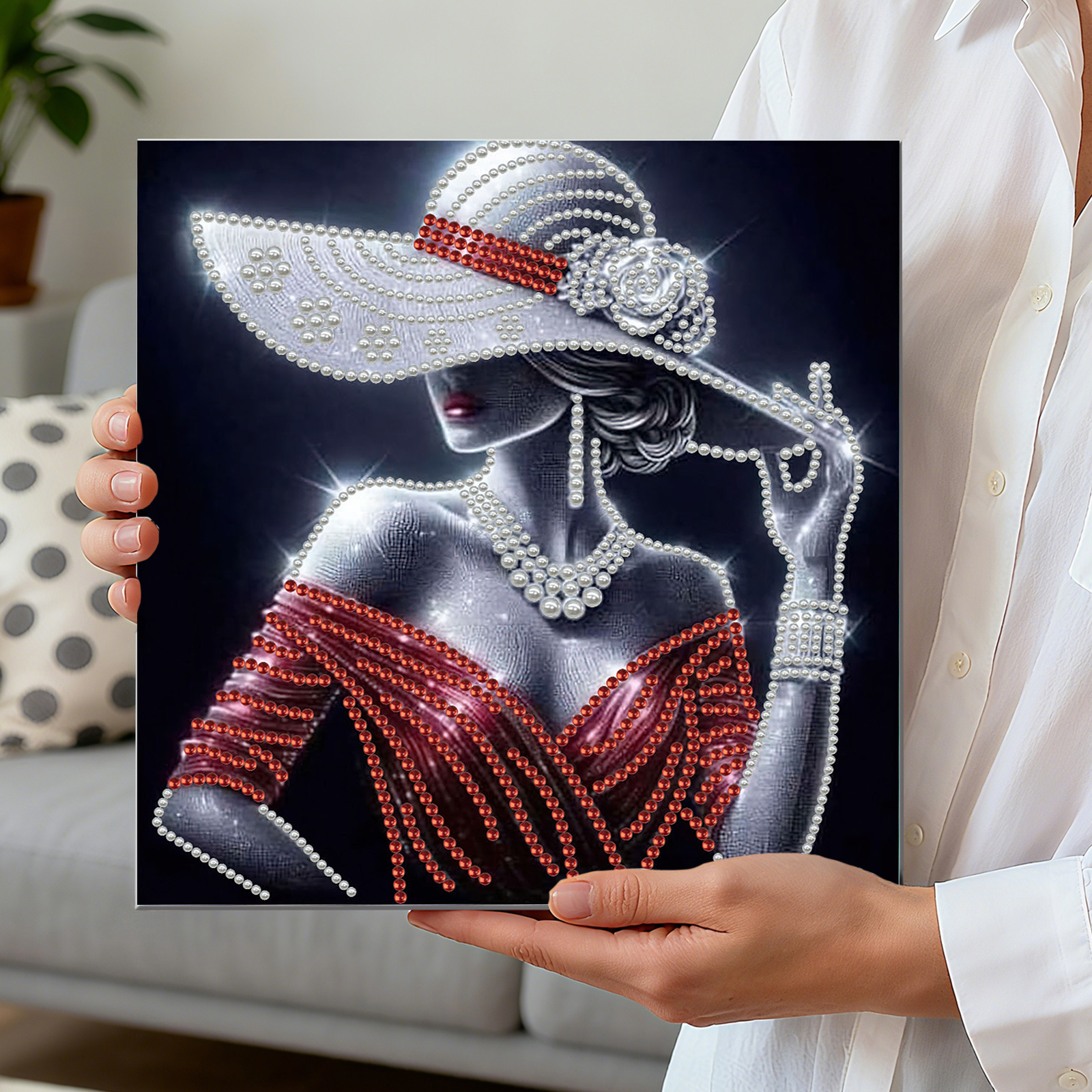 Elegant Lady Full 5D DIY Pearl – Art Craft Gift Ideas Bewertung und Preis