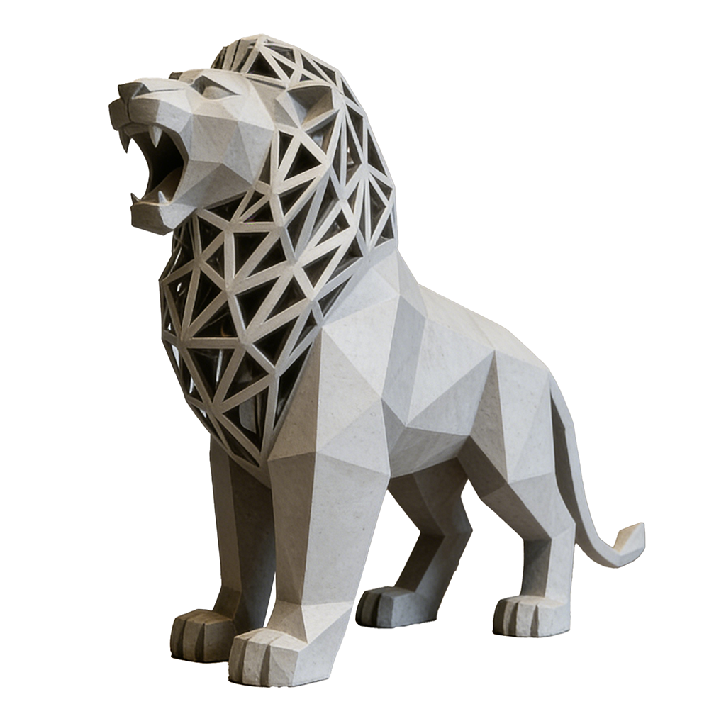 Custom SLM Metal 3D Printing S – Art Craft Lion Bewertung und Preis