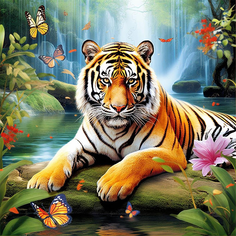 1 set of Tiger King Diamond Pa – Art Craft Animals Bewertung und Preis