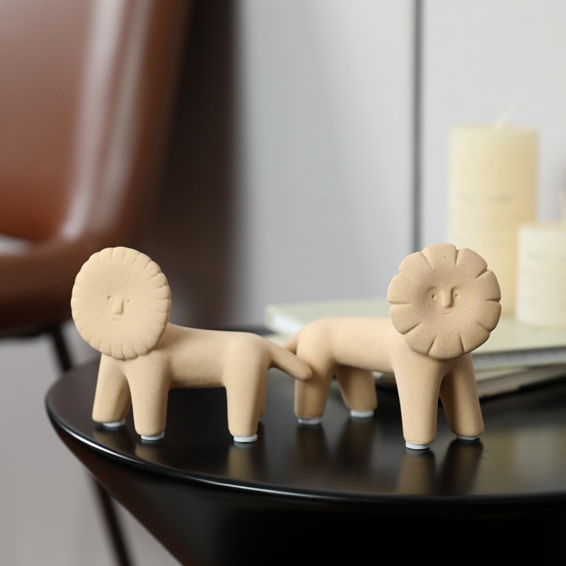 Nordic Morandi Color Animal Li – Art Craft Lion Bewertung und Preis