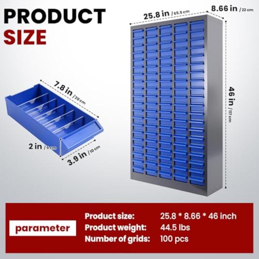 Small Parts Storage Organizer  – Art Craft Workshop Bewertung und Preis