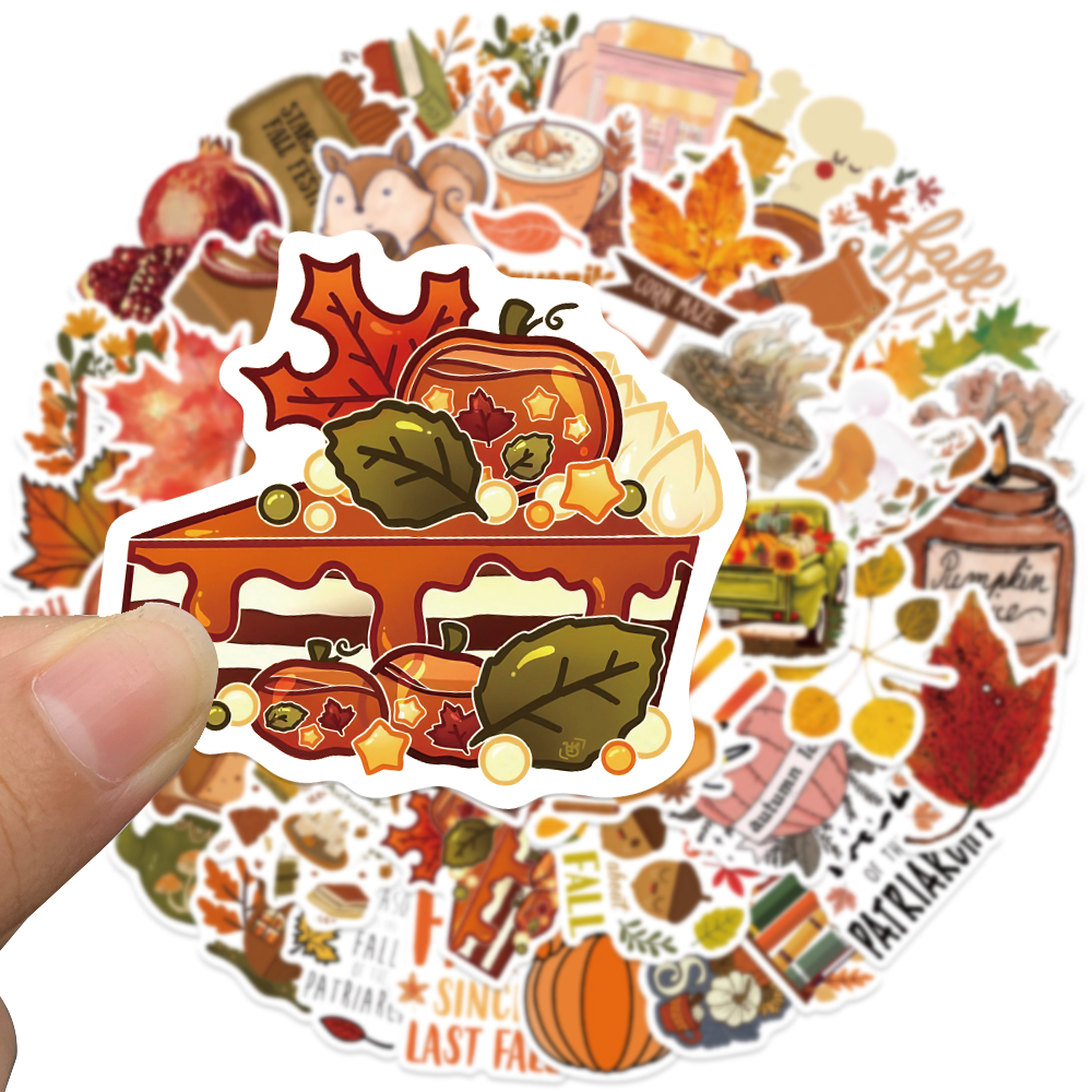 50PCS Cute Autumn Fall Sticker – Art And Craft Autumn Bewertung und Preis