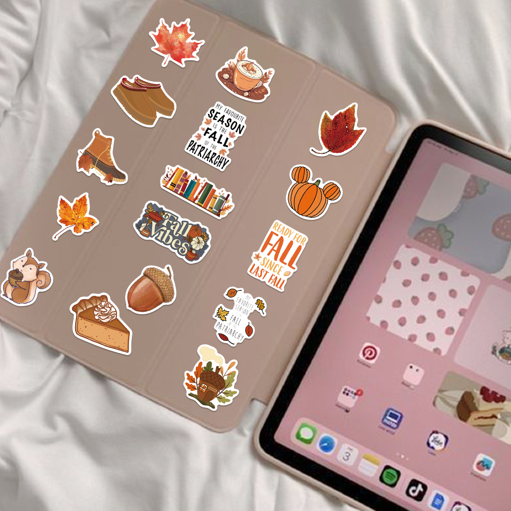 50PCS Cute Autumn Fall Sticker – Art And Craft Autumn Bewertung und Preis