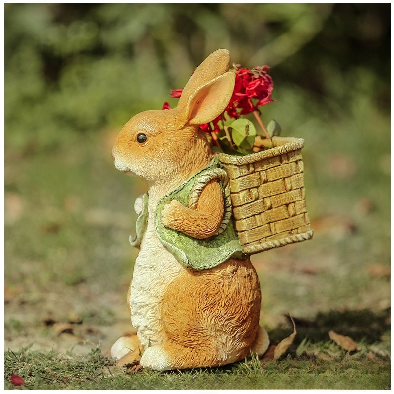 Outdoor Garden Statues Rabbit  – Art Craft Animals Bewertung und Preis