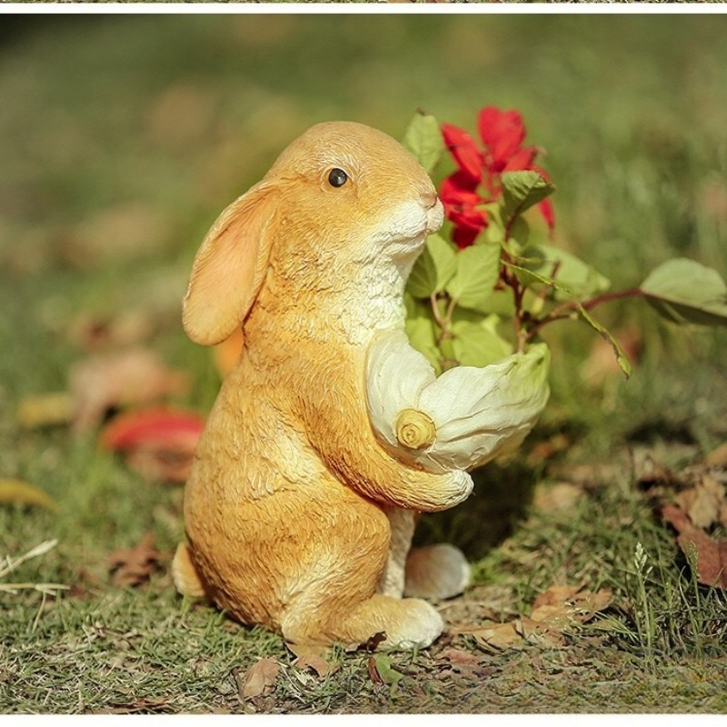 Outdoor Garden Statues Rabbit  – Art Craft Animals Bewertung und Preis