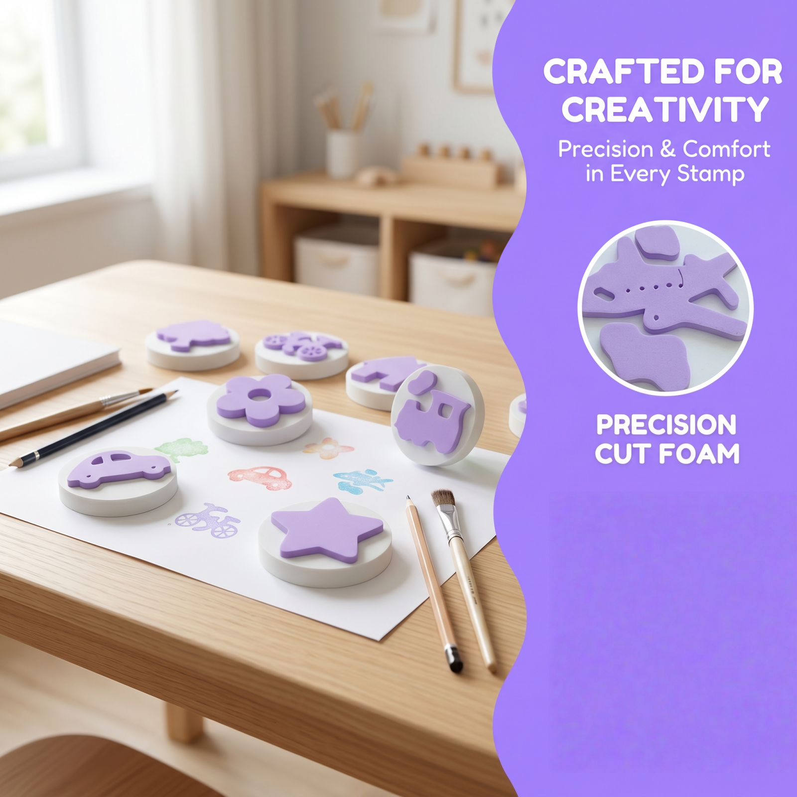 24Pcs EVA Foam Stamp Set, Non- – Art Craft Animals Bewertung und Preis