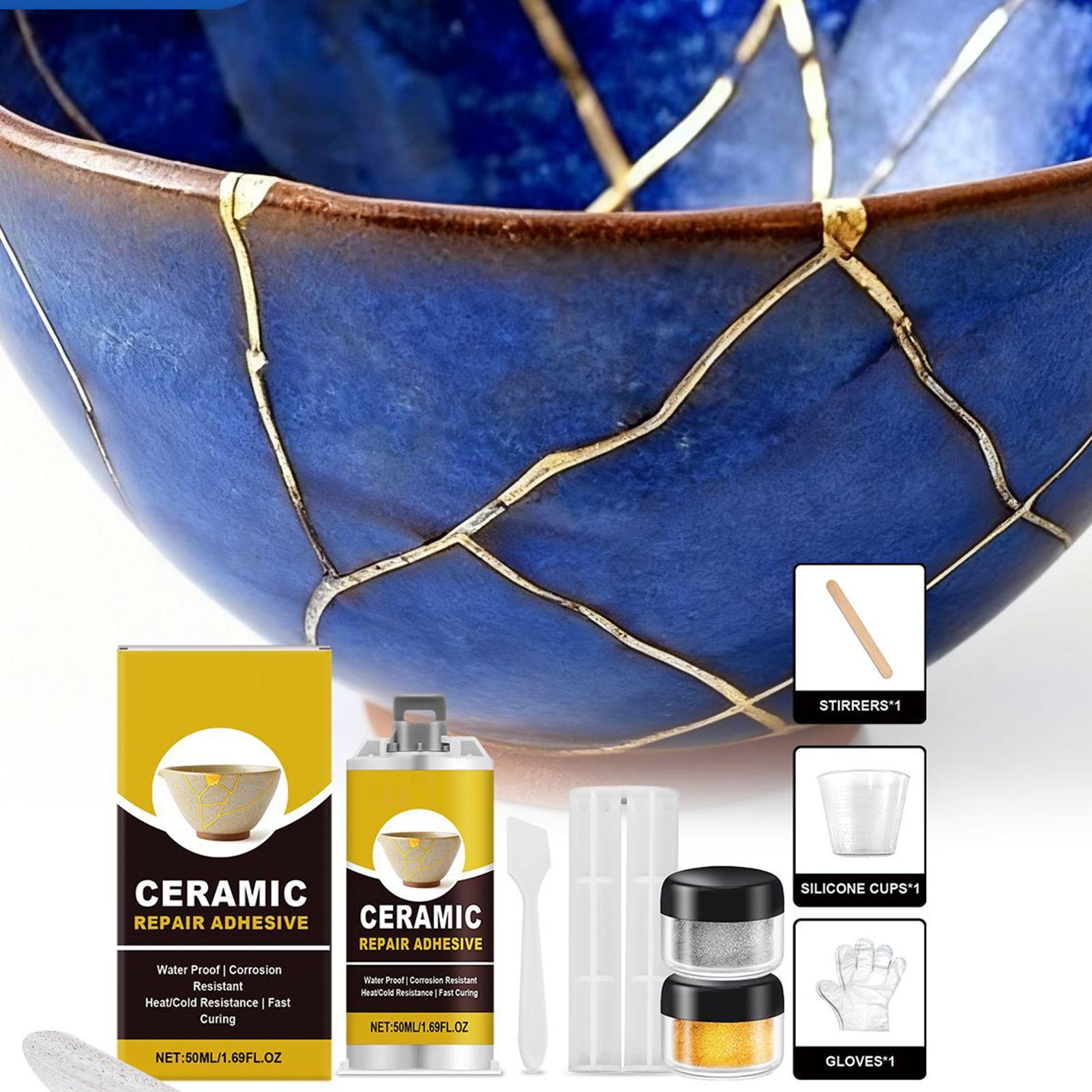 Porcelaine Repair Kit Gold Cer – Art Craft Workshop Bewertung und Preis