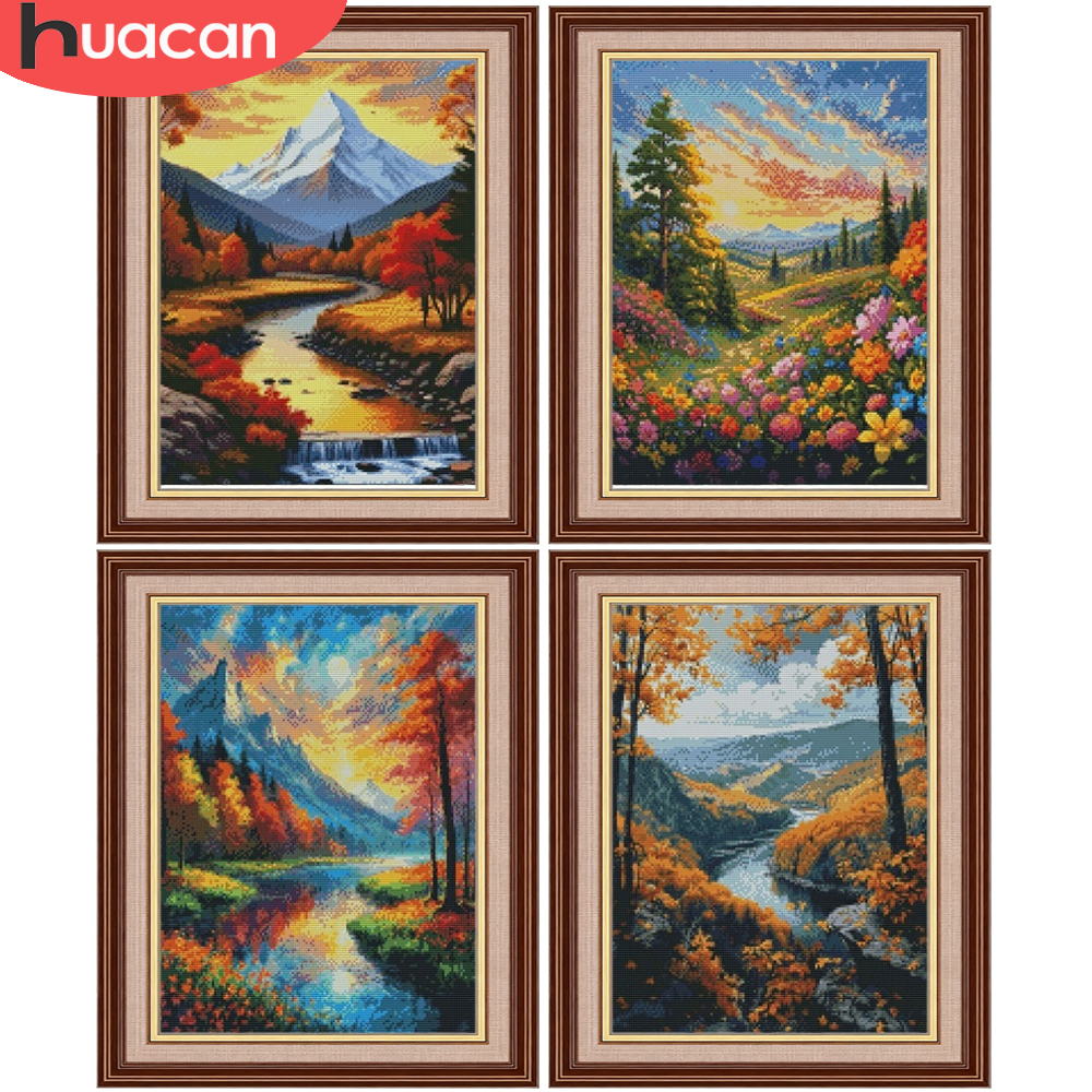 HUACAN Field Mountain Cross Po – Art And Craft Autumn Bewertung und Preis