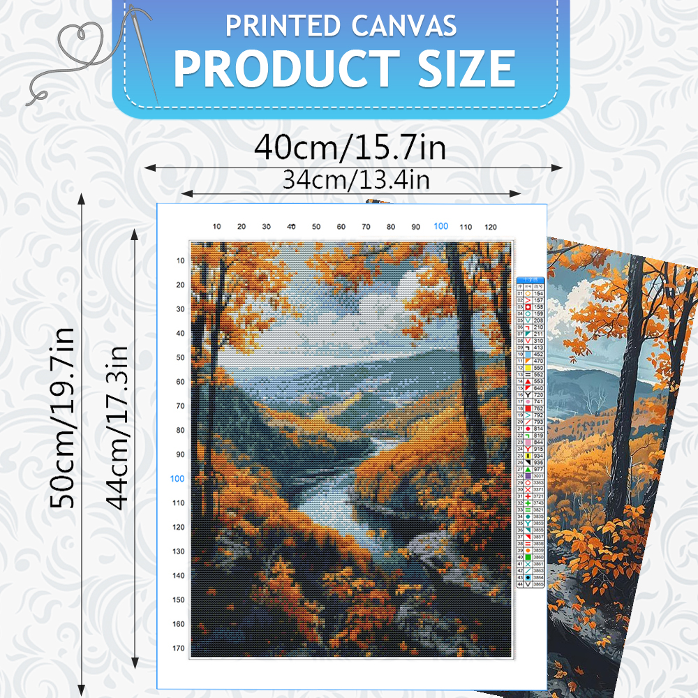 HUACAN Field Mountain Cross Po – Art And Craft Autumn Bewertung und Preis