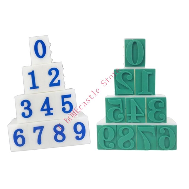 63HF Set of 10 Number Stamp Fo – Art Craft Description Bewertung und Preis