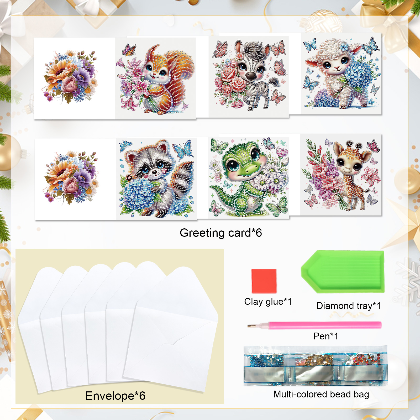 6Pcs Diamond Art Painting Gree – Art Craft Animals Bewertung und Preis