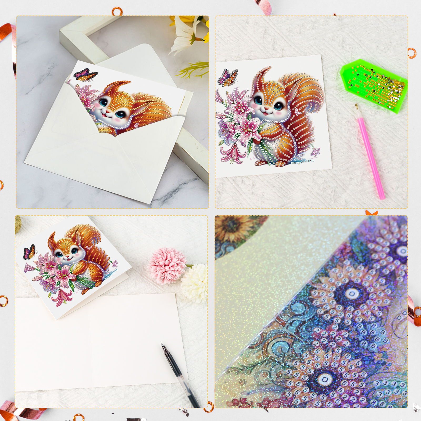 6Pcs Diamond Art Painting Gree – Art Craft Animals Bewertung und Preis