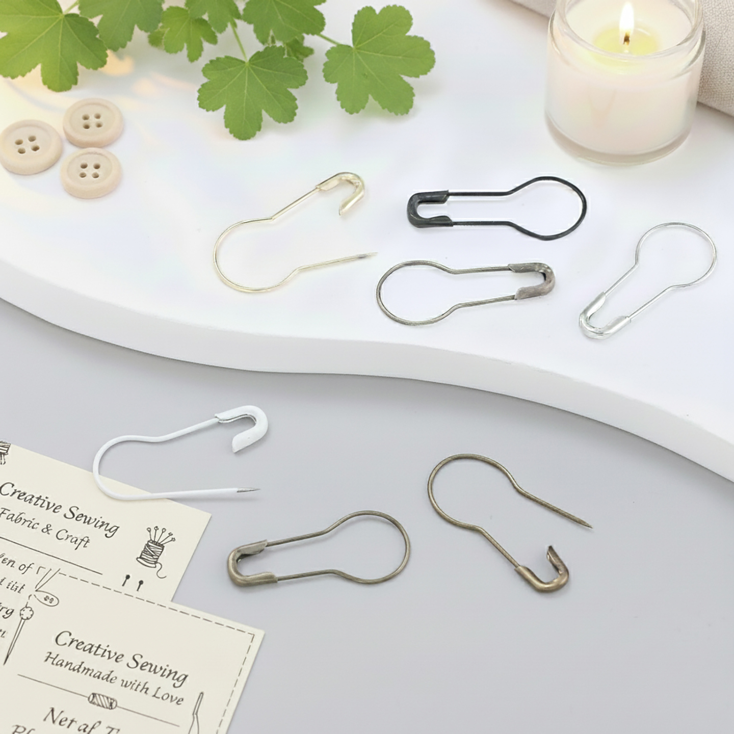 100Pcs/Lot Metal Gourd Safety  – Art Craft Making Bewertung und Preis