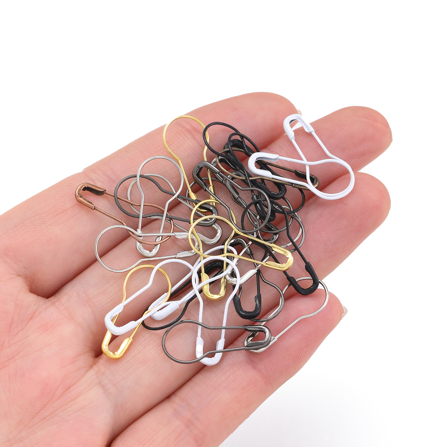 100Pcs/Lot Metal Gourd Safety  – Art Craft Making Bewertung und Preis