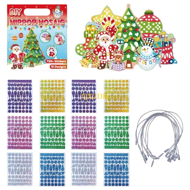 QX2D Christmas Foil Sticker Fo – Art Craft Holiday Bewertung und Preis
