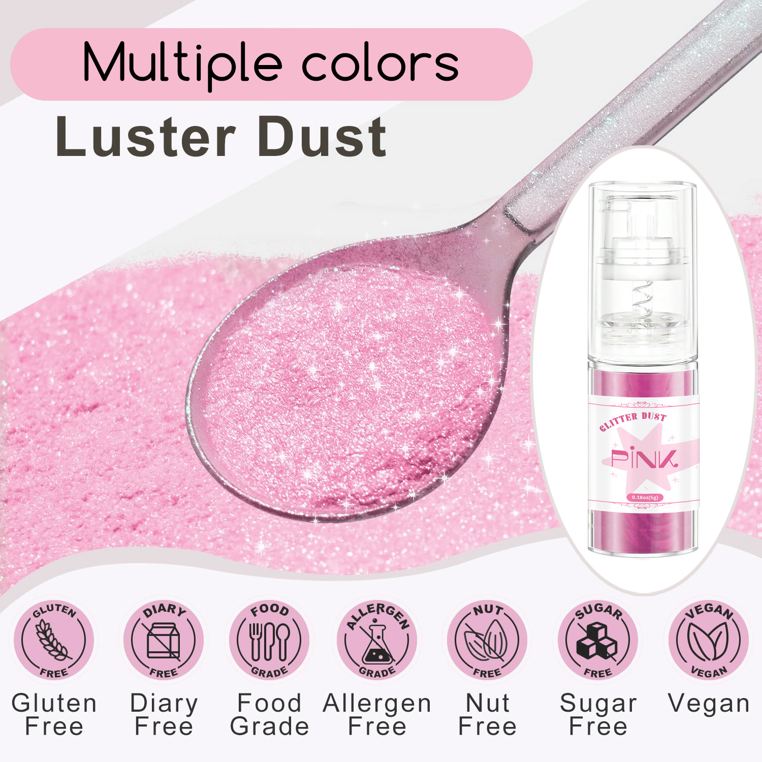 Multicolored Glitter Spray-Shi – Art Craft Activity Bewertung und Preis
