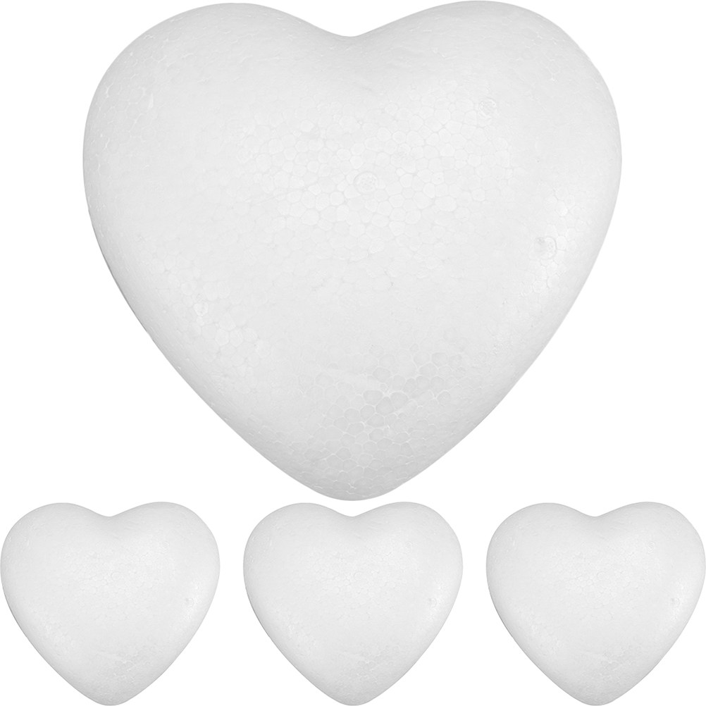 4Pcs Love Heart Foam Shapes Cr – Art And Craft Valentine Bewertung und Preis