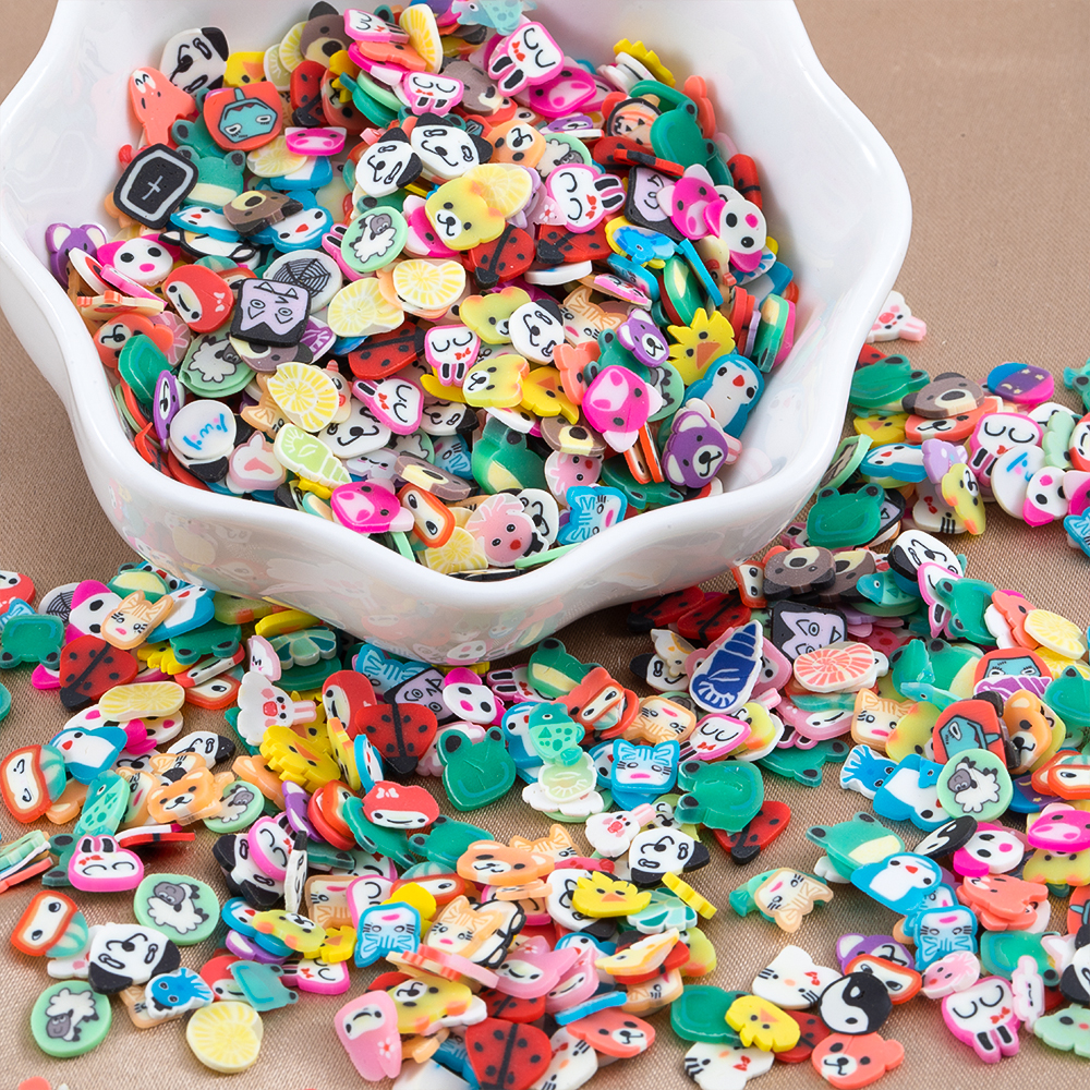 1000pcs Mix Fruit Soft Clay Sl – Art Craft Animals Bewertung und Preis