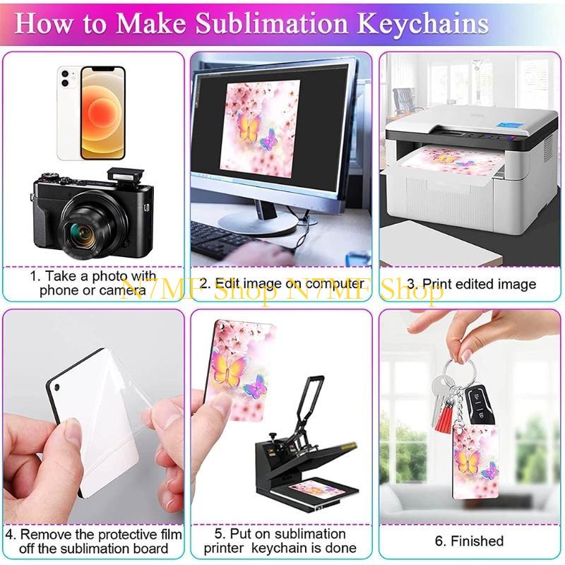 N7MF 80 Pcs Sublimation Blank  – Art Craft Description Bewertung und Preis