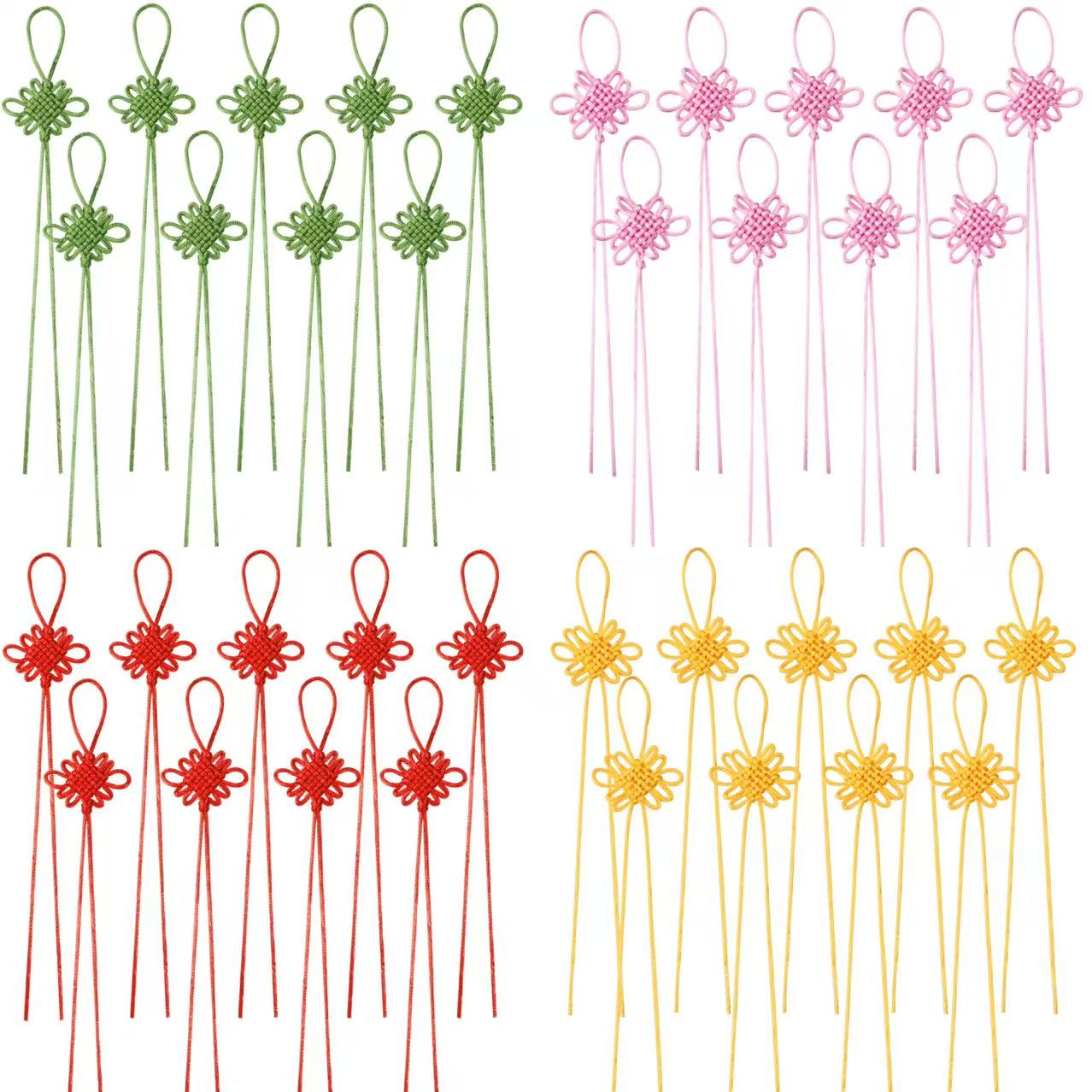 10Pcs Colorful Chinese Knots P – Art Craft Activity Bewertung und Preis