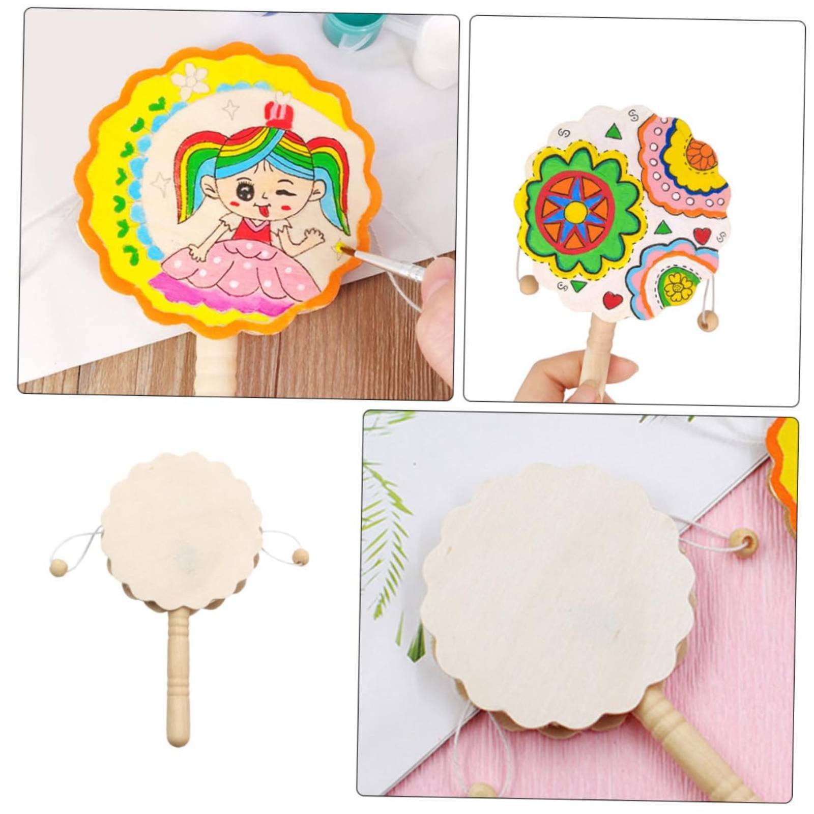 DIY Wooden Rattle Drum Even-Su – Art Craft Workshop Bewertung und Preis