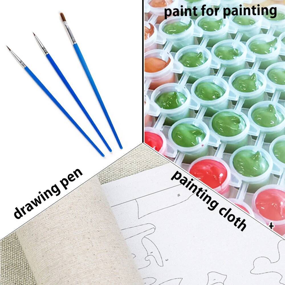 1pc frameless 20x30cm Paint By – Art And Craft Autumn Bewertung und Preis
