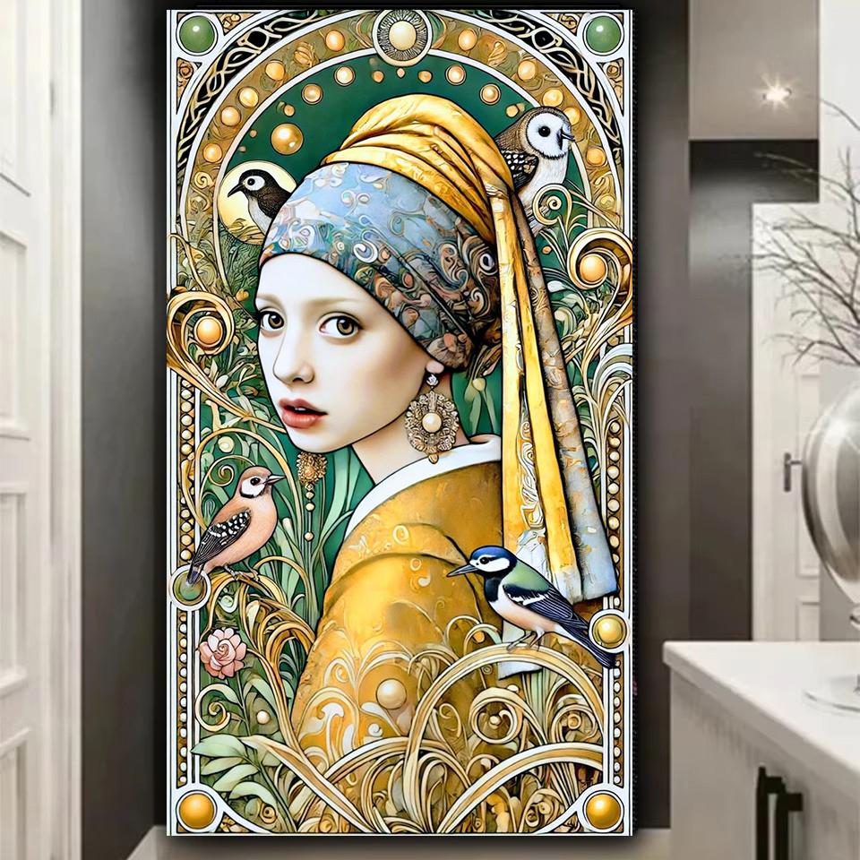 Amazing Pearl Woman 5D DIY Ful – Art And Craft Valentine Bewertung und Preis