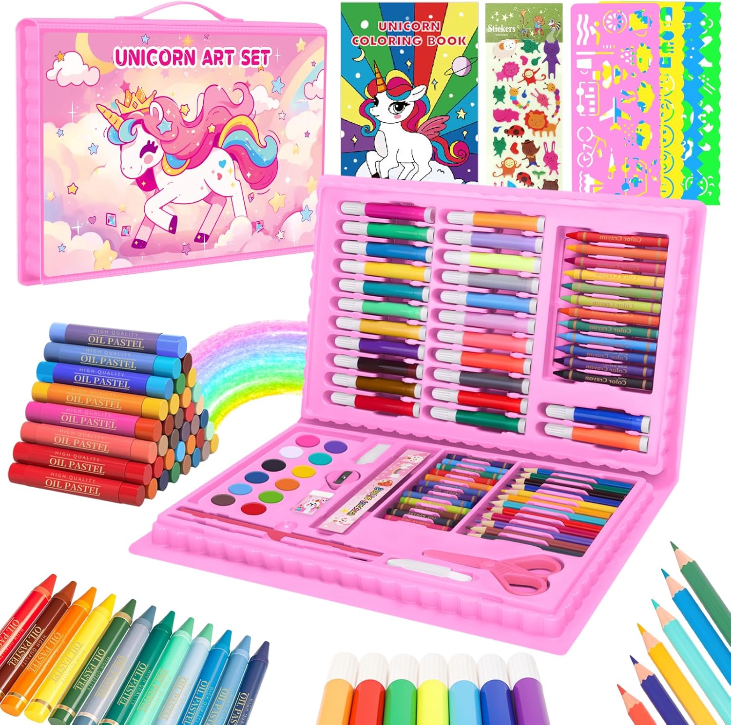 Coloring Book Set for Kids, Di – Watercolor Brush Pen Bewertung und Preis