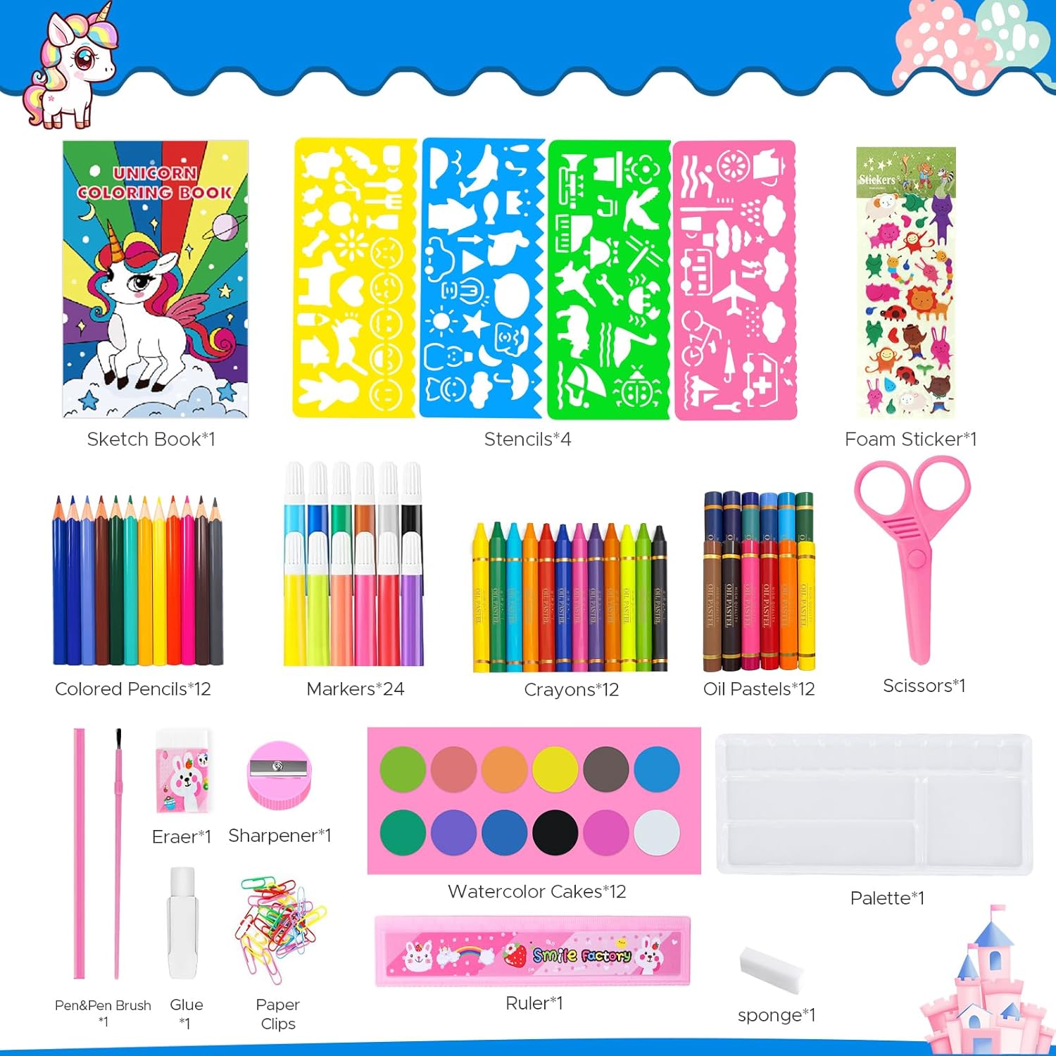 Coloring Book Set for Kids, Di – Watercolor Brush Pen Bewertung und Preis