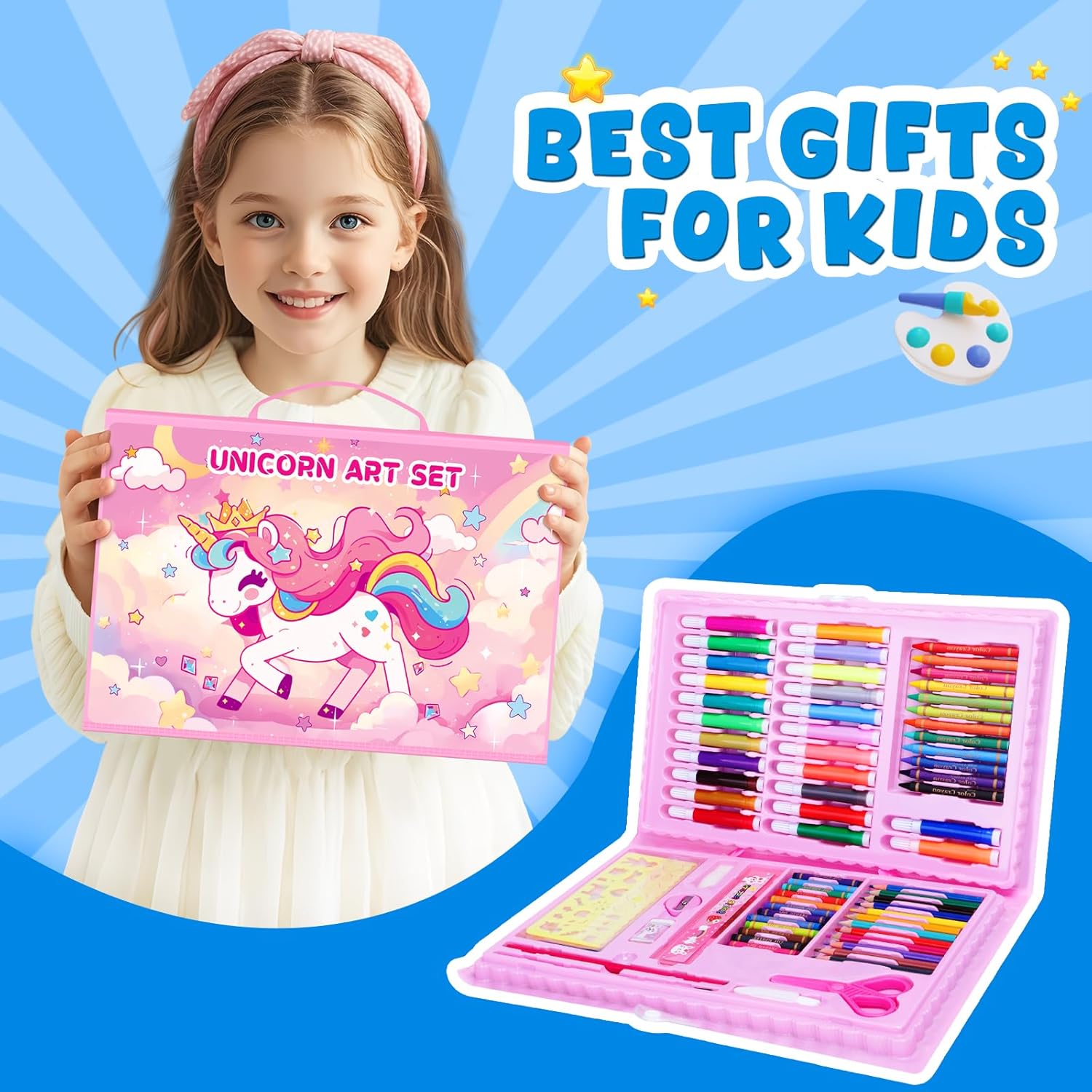 Coloring Book Set for Kids, Di – Watercolor Brush Pen Bewertung und Preis