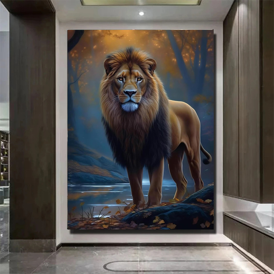 5D Diamond Art Kit Jungle Anim – Art Craft Lion Bewertung und Preis