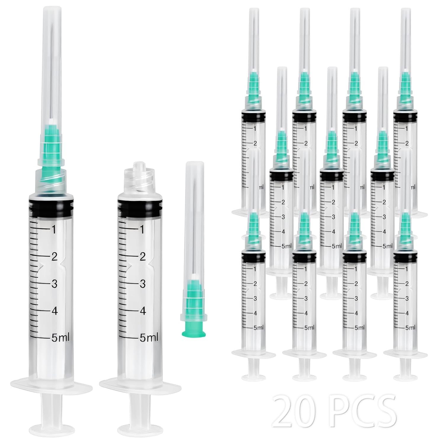 50 Pieces of 5ml Luer-Lock Syr – Art Craft Animals Bewertung und Preis